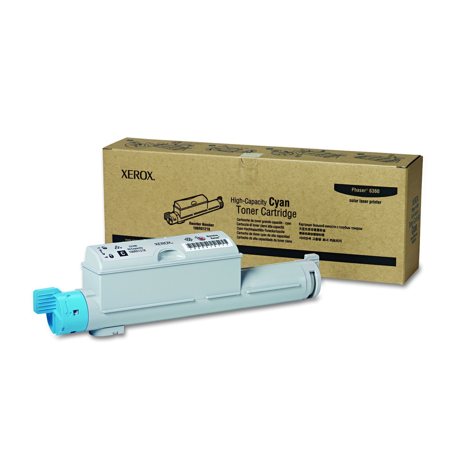 FX Phaser 106R01218 Cyan Toner