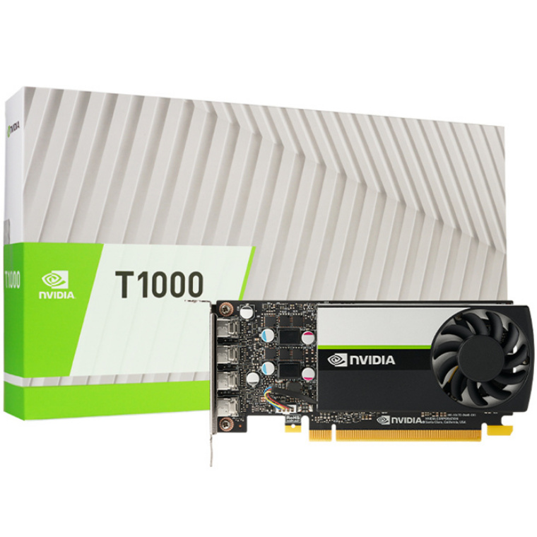 Leadtek Nvidia T1000 Professional Workstation Graphics Card 4GB GDDR6 Memory. 896 NVIDIA CUDA Cores.