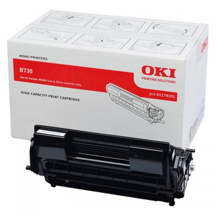Oki B730 Black Toner 1279201