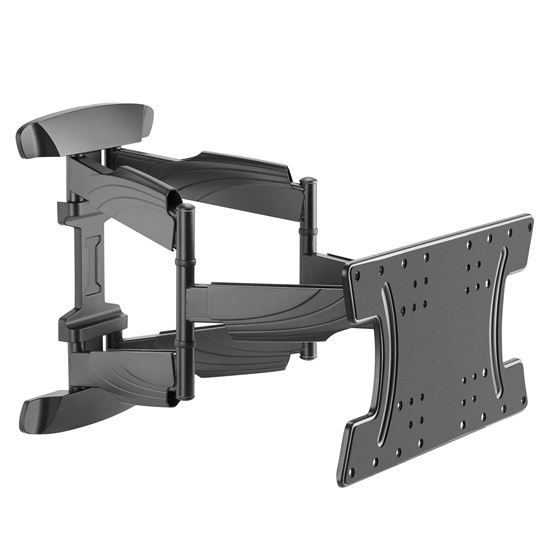 BRATECK 32'-65' Elegant Full-Motion OLED TV Wall Mount. Extend, tilt and swivel. VESA Support up to 400x200mm. Max weight 30Kgs. Built-In Level Adjustment. Detachable VESA Plate