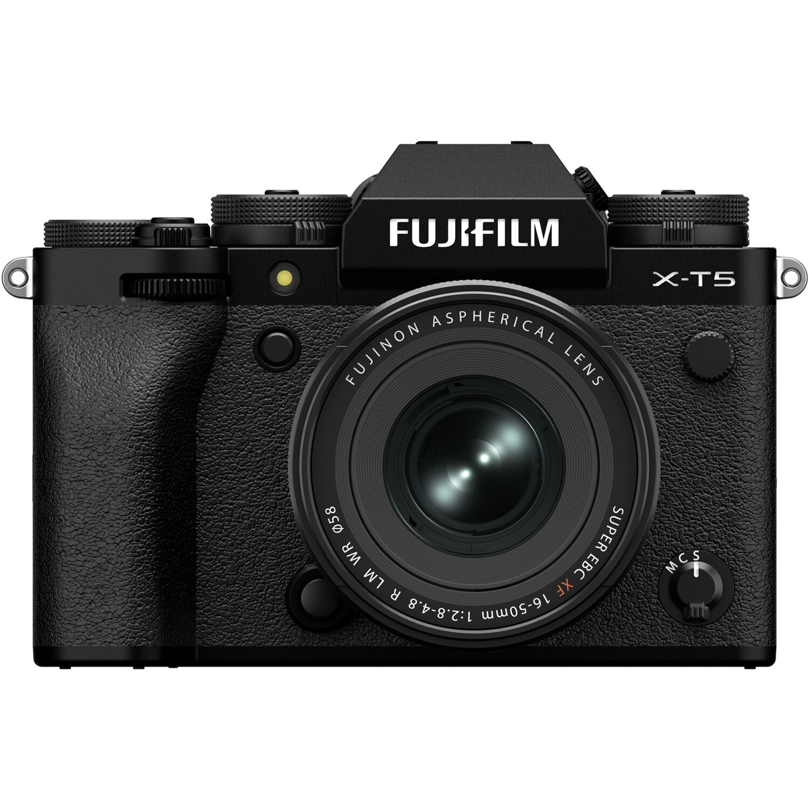 FujiFilm X-T5 Mirrorless Camera Kit with XF 16-50mm f/2.8-4.8 Lens - Black 40MP APS-C X-Trans CMOS 5 HR BSI Sensor - 4K 120p - 6.2K 30p - FHD 240p 10-Bit Video - 7-Stop In-Body Image Stabilization