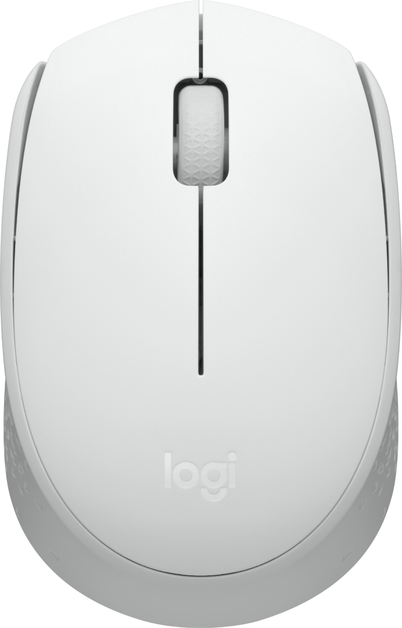 Logitech M171 USB Wireless Mouse - Off White