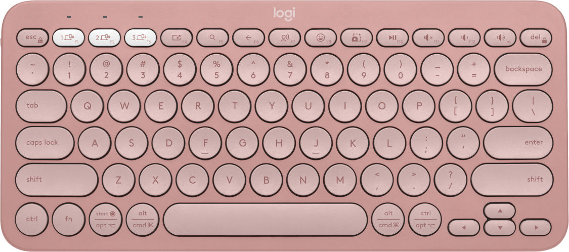 LOGITECH PEBBLE KEYS 2 K380S - ROSE