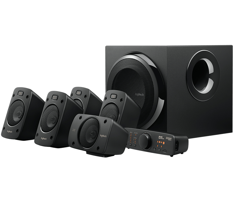 Logitech Z906 5.1 Channel Surround Sound 500W Multimedia Speakers