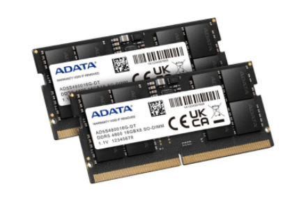 ADATA 32GB DDR5-4800 2048x8 SODIMM Lifetime wty