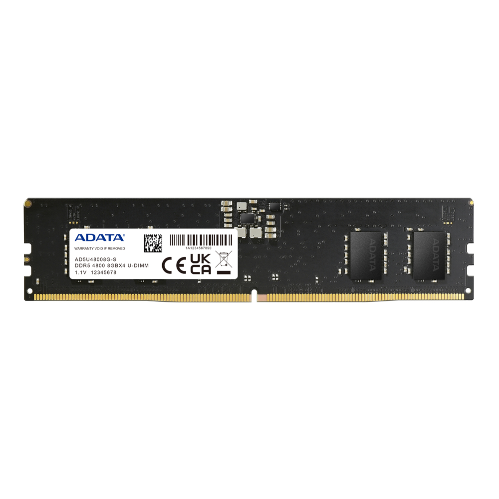 Adata 8GB DDR5-4800 RAM DIMM  Lifetime wty