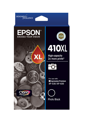 Epson 410XL Photo Black High Yield Ink Cartridge