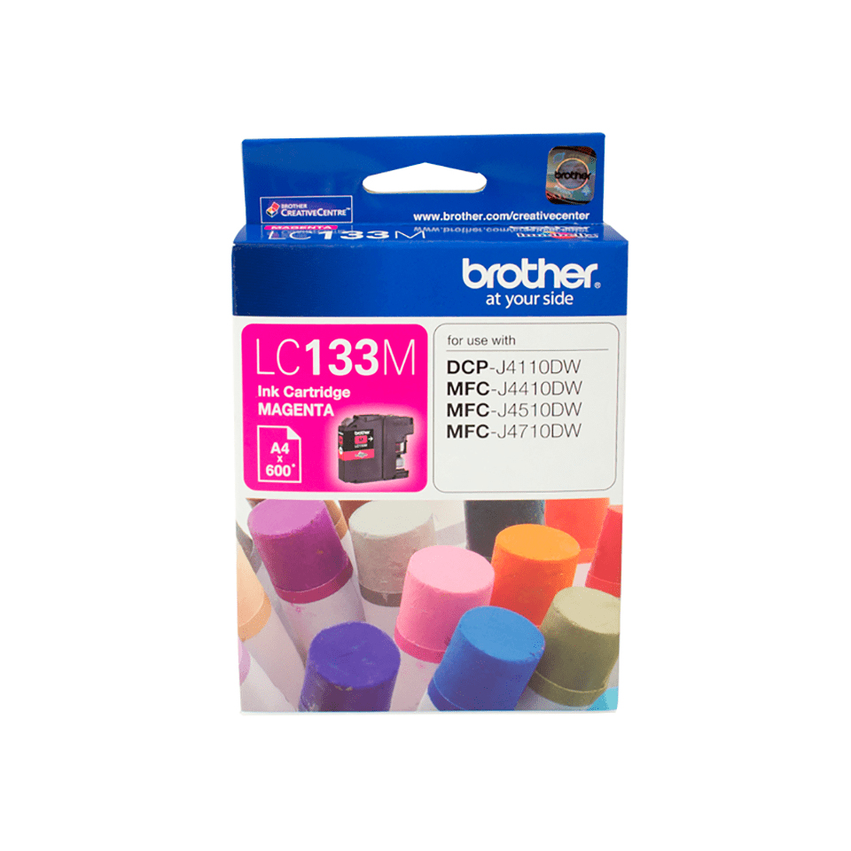 Brother LC133M Magenta Ink Cartridge