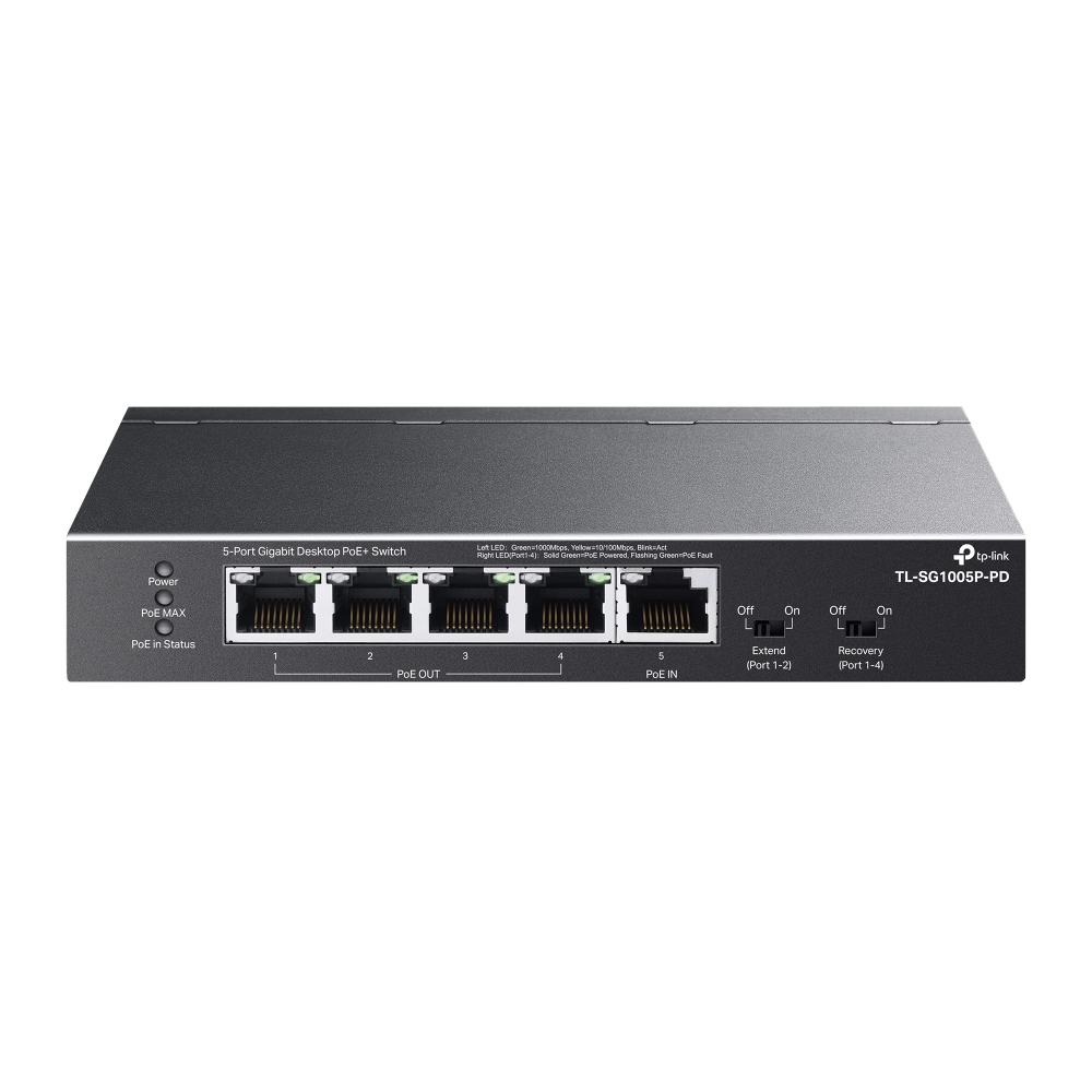 TP-Link SG1005P-PD 5 Port Gigabit Switch PoE Powered
