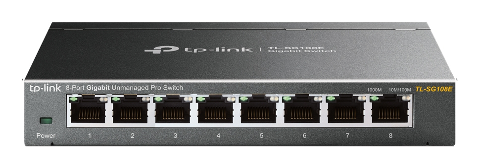 TP-Link SG108E 8 Port Gigabit Switch Easy Smart