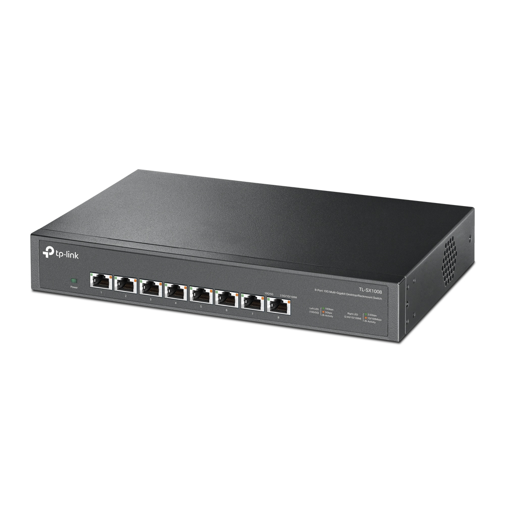 TP-Link SX1008 8 Port 10 Gigabit Switch Steel Case