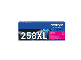 Brother TN258XLM High Yield Toner Magenta