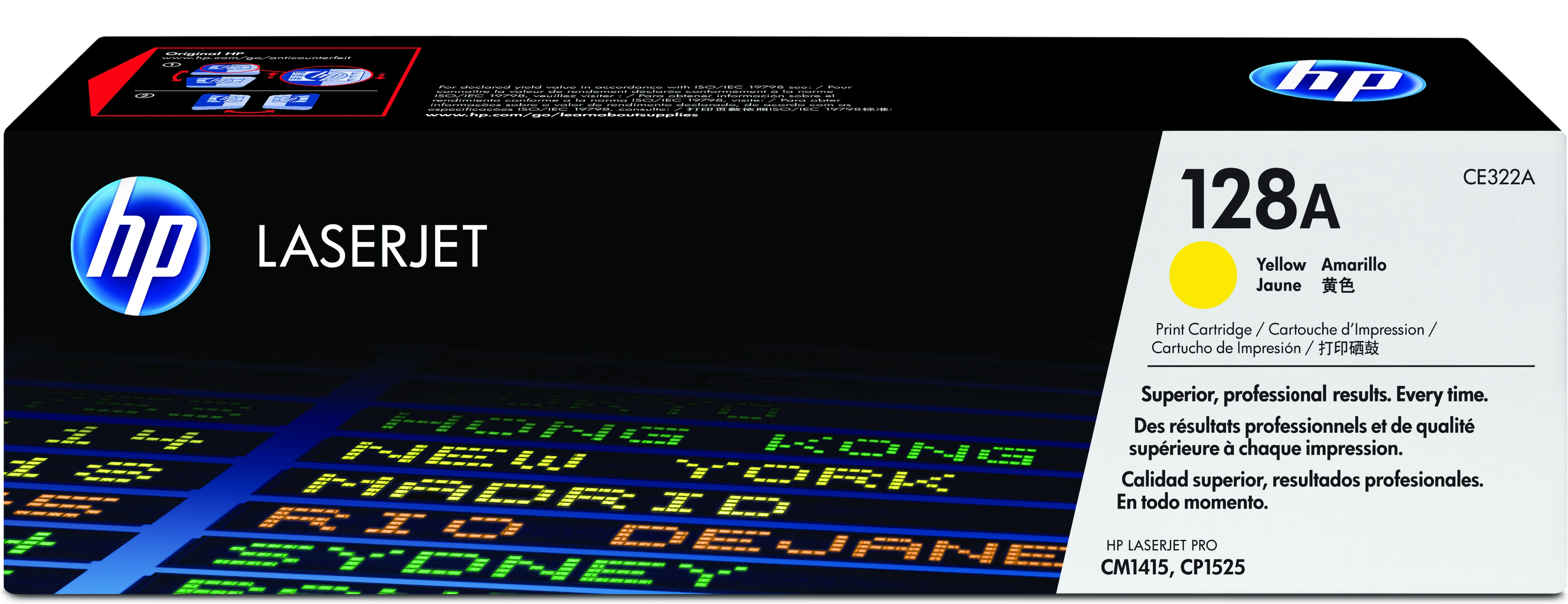 HP 128A Yellow Toner