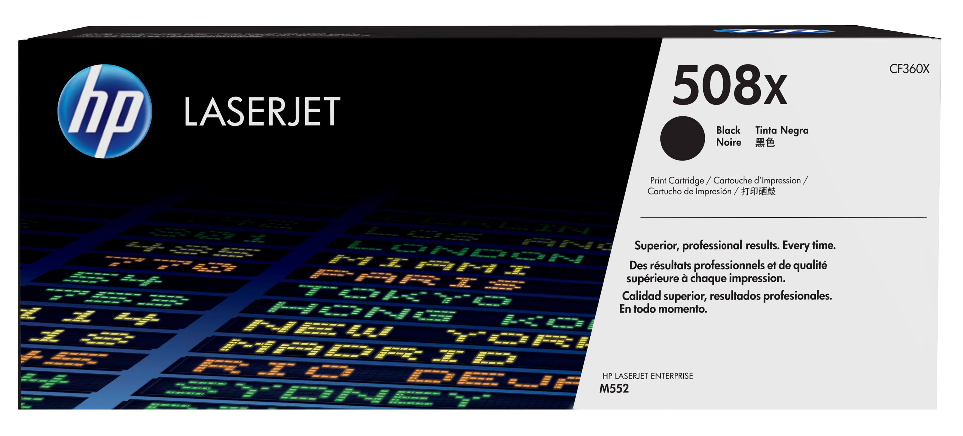 HP 508X Black High Yield Toner