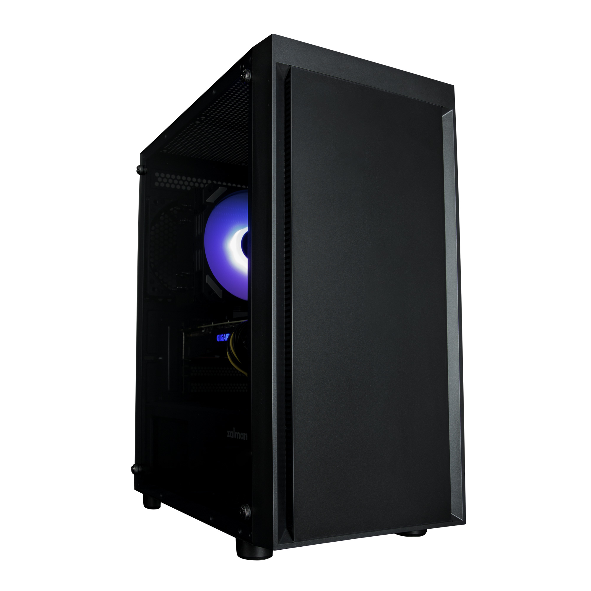 Zalman T3 Plus mATX Mini Tower Black Case
