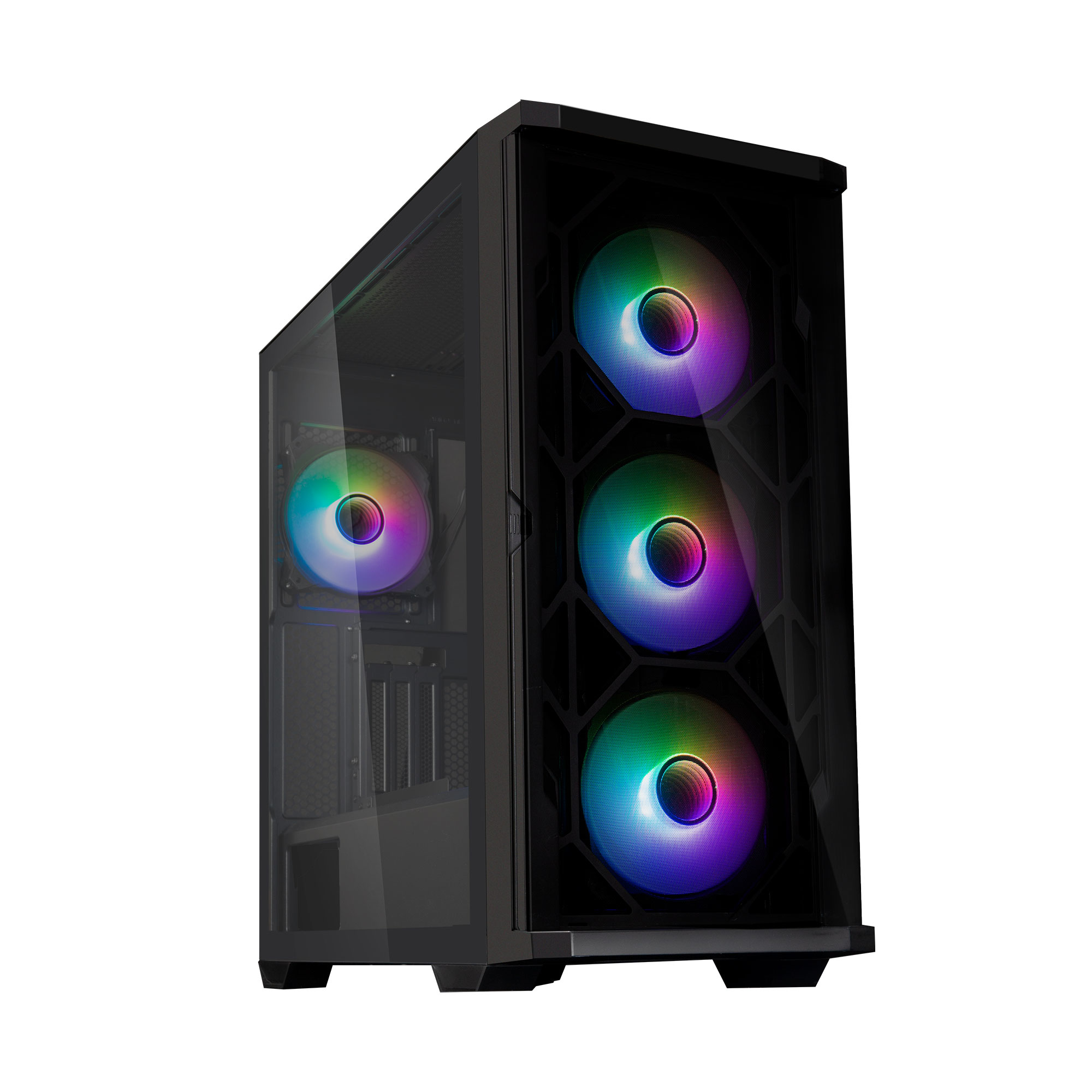 Zalman Z10 Duo ATX Mid Tower Case 4x120mm ARGB Black