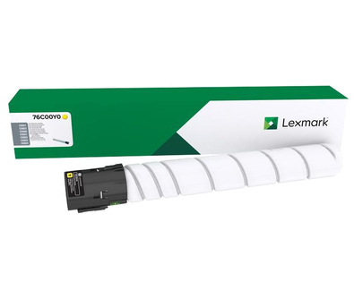 Lexm 76C00Y0 Yellow Toner