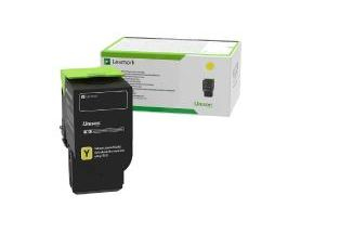 Lexm 78C6UYE UHY Yellow Toner
