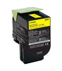 Lexm 808Y Yellow Toner