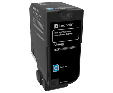 Lexm 84C6HC0 HY Cyan Toner