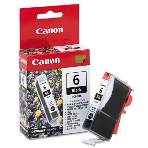 Canon BCI6B Black Ink Tank
