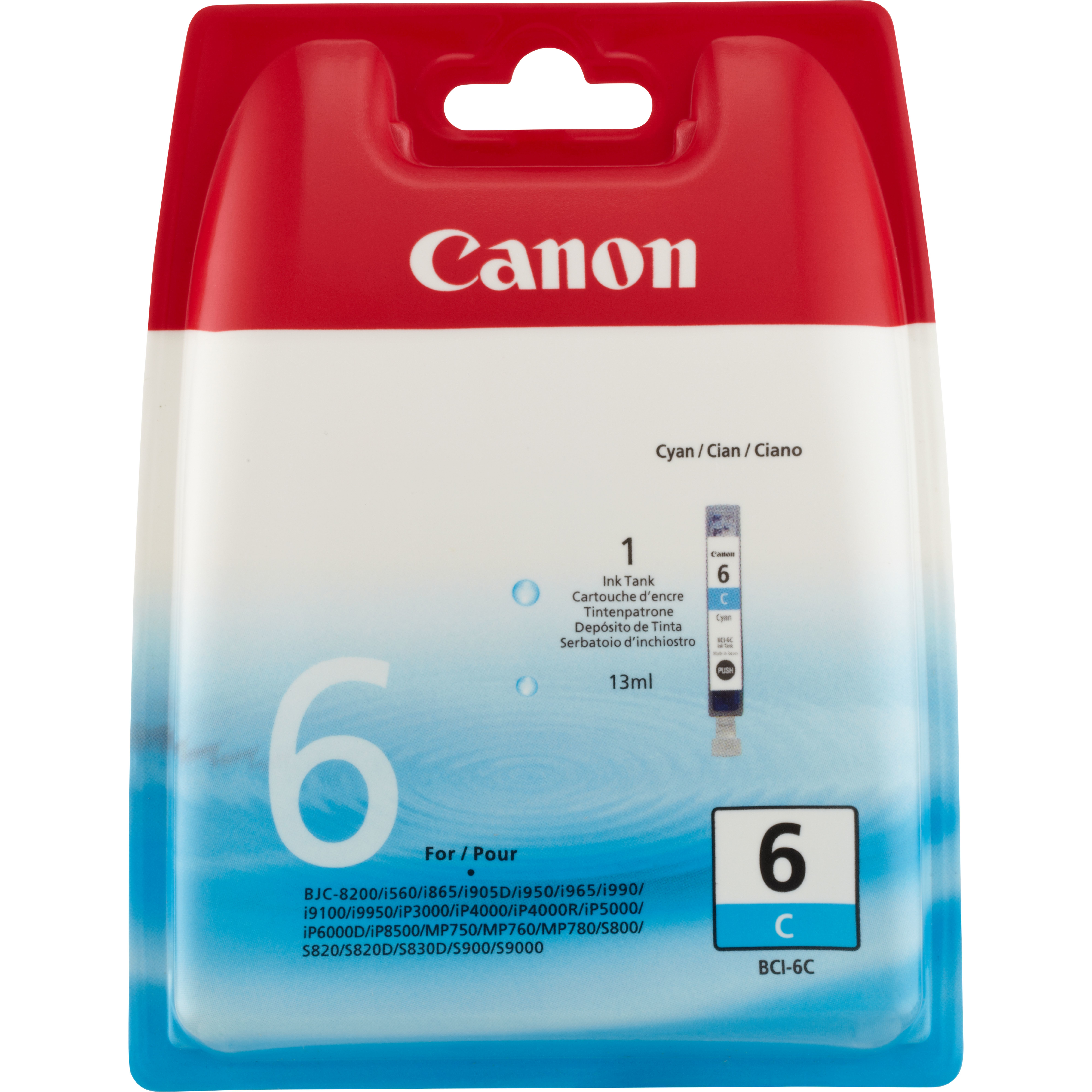 Canon BCI6C Cyan Ink Tank