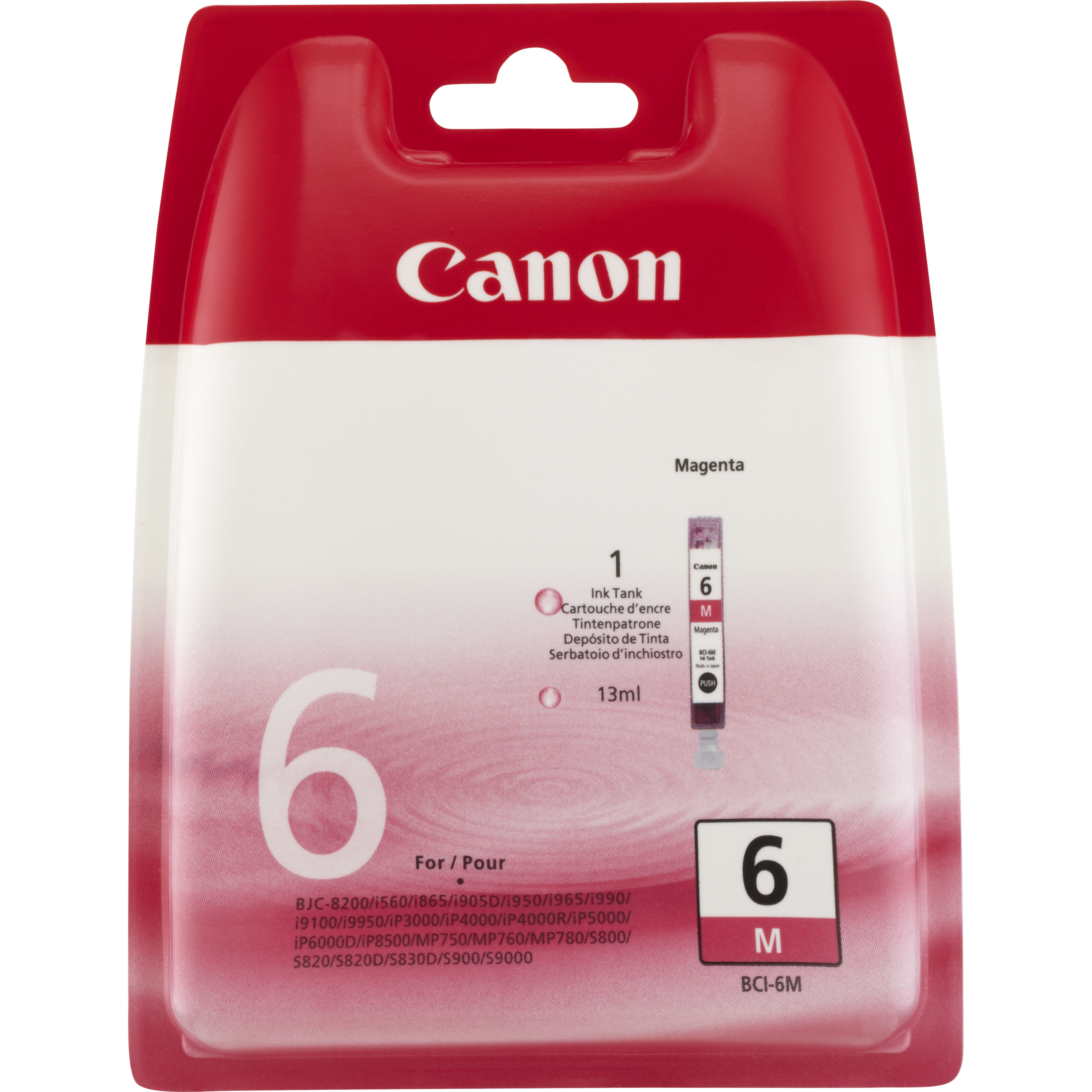 Canon BCI6M Magenta Ink Tank
