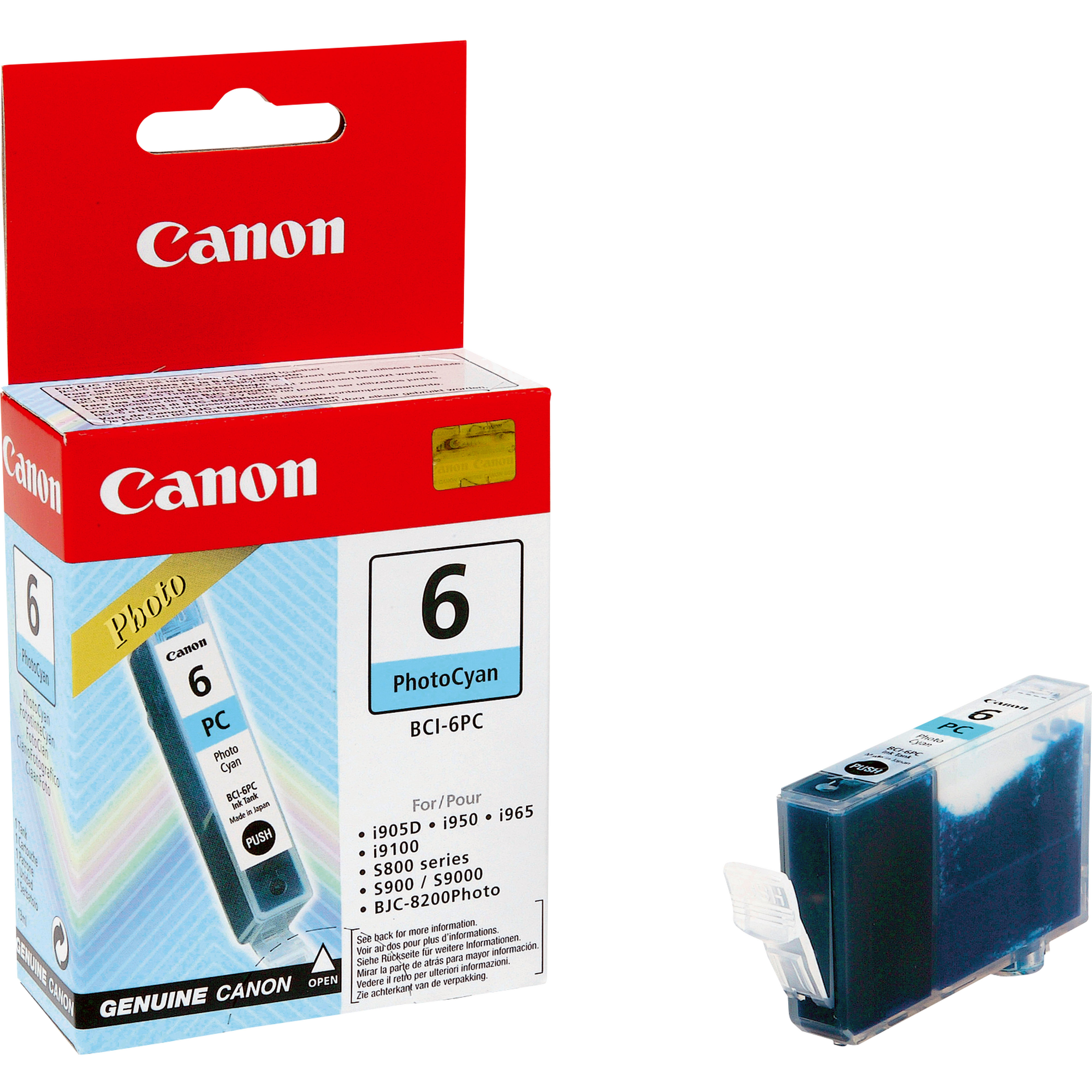 Canon BCI6PC Photo Cyan Ink