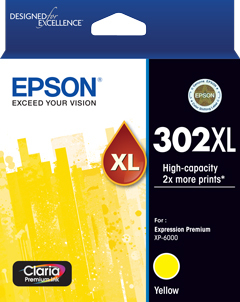 Epson 302 HY Yellow Ink Cart