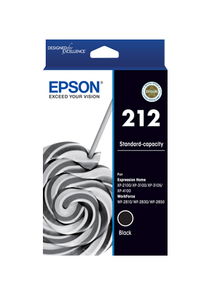 Epson 212 Black Ink Cart