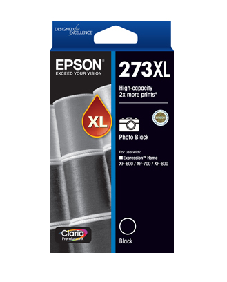 Epson 273 HY Phot Blk Ink Cart
