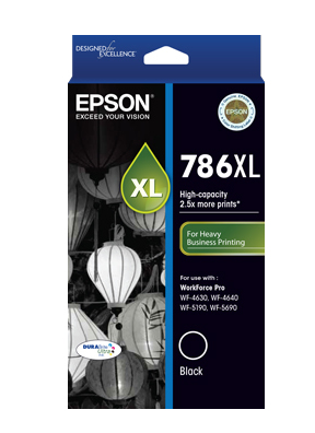 Epson 786XL Black Ink Cart