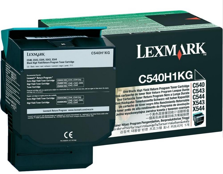 Lexm C540H1KG Black Toner