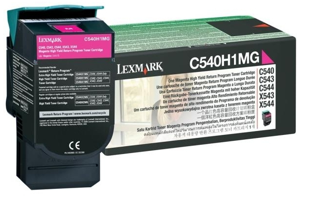 Lexm C540H1MG Magenta Toner
