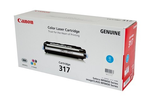 Canon CART317 Cyan Toner