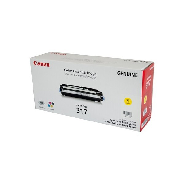 Canon CART317 Yellow Toner