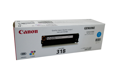 Canon CART318 Cyan Toner