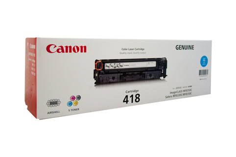 Canon CART418 Cyan Toner