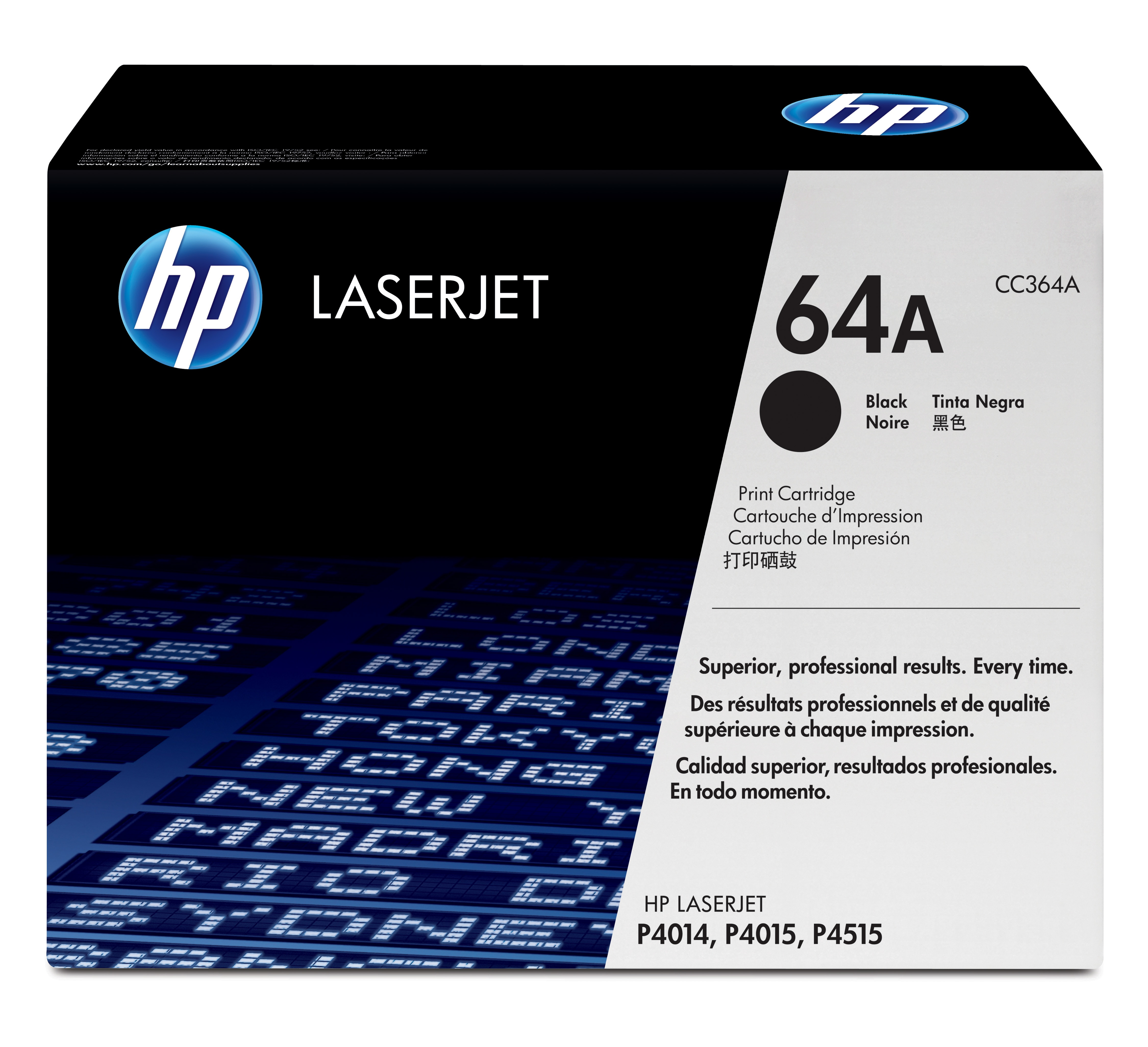 HP #64 Black Toner CC364A