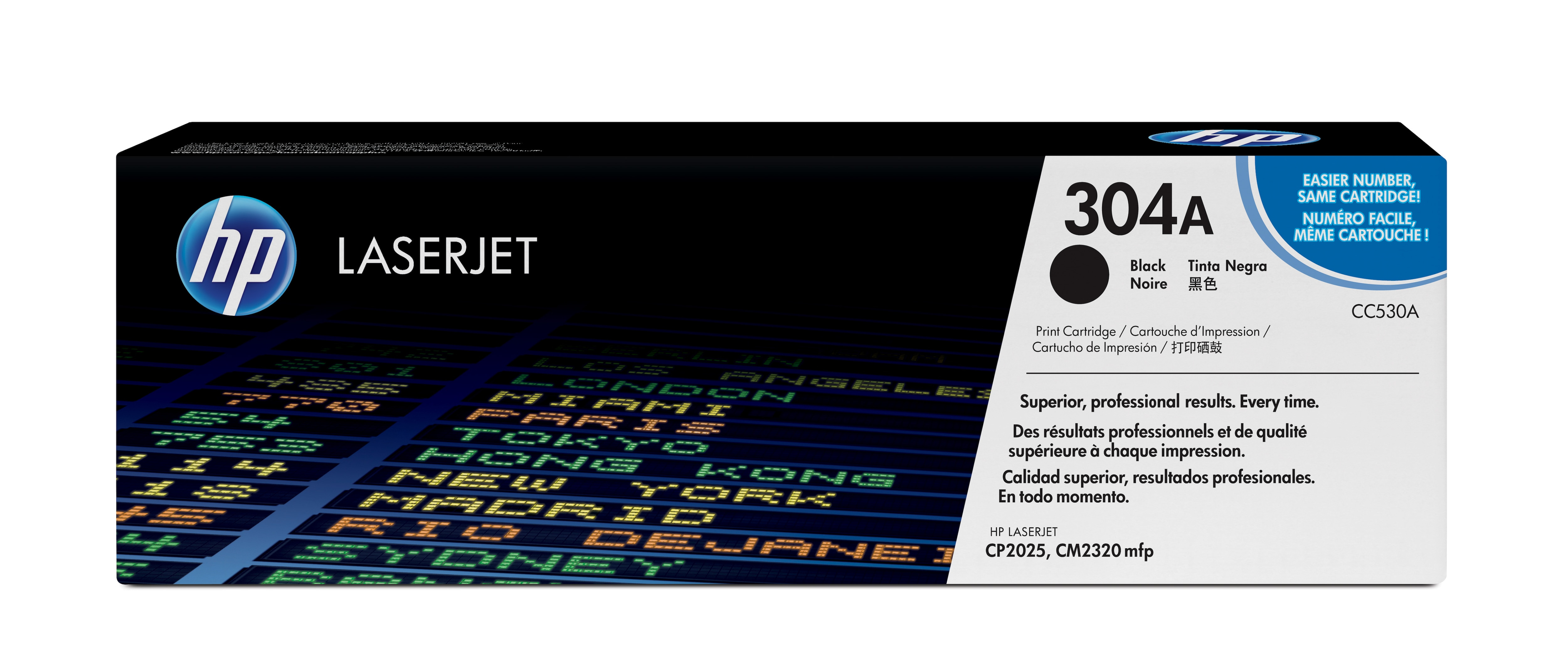 HP #304A Black Toner CC530A