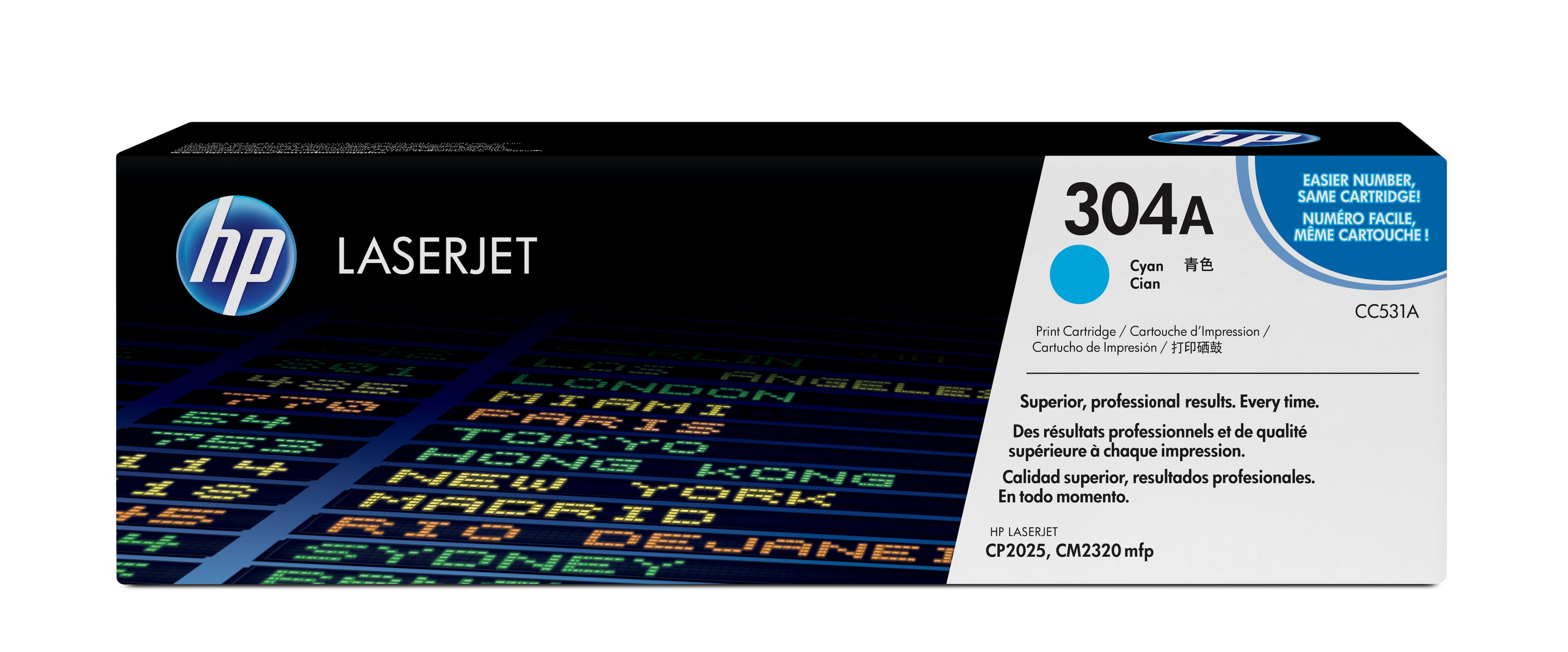 HP #304A Cyan Toner CC531A