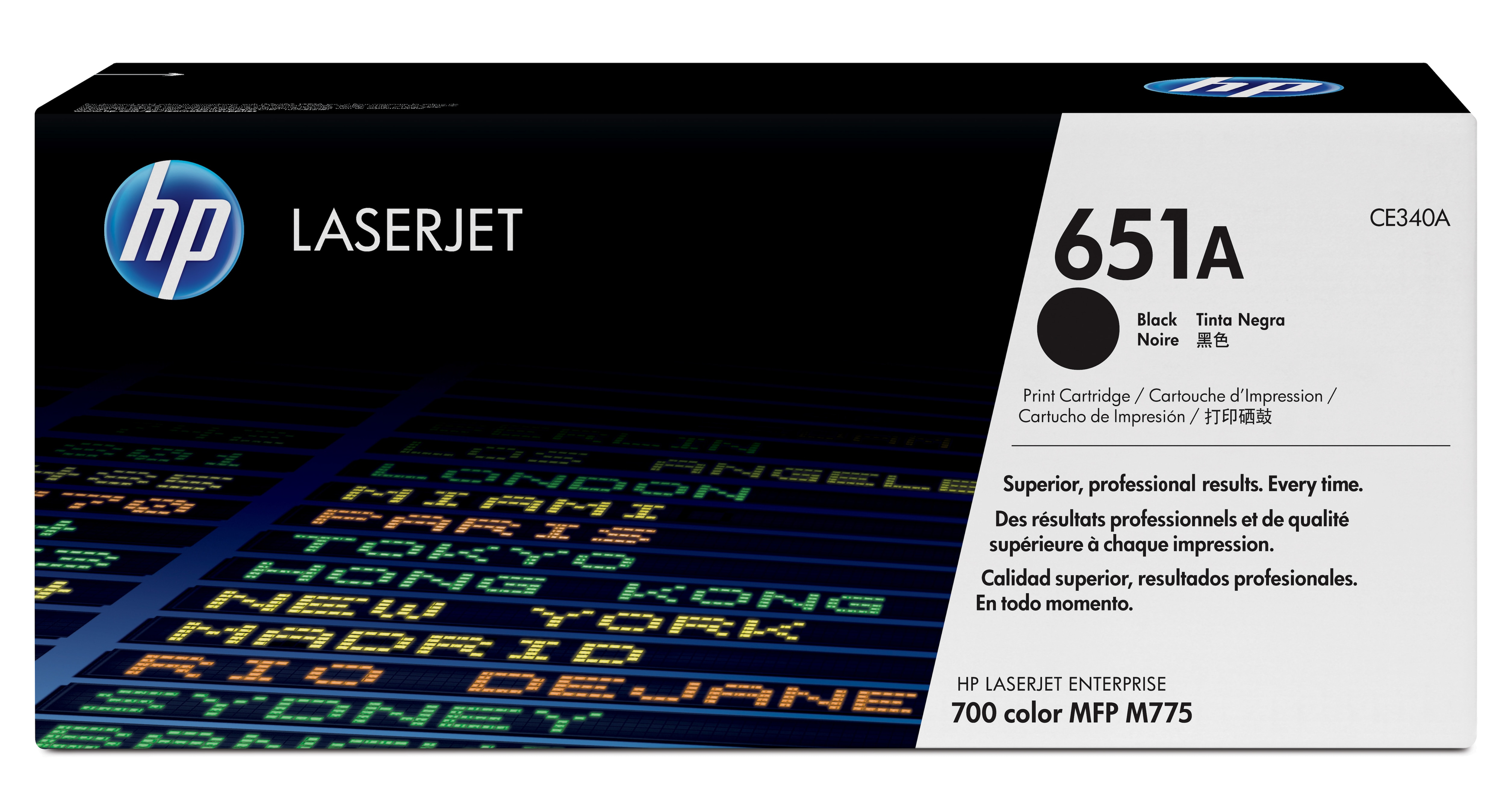 HP #651A Black Toner CE340A