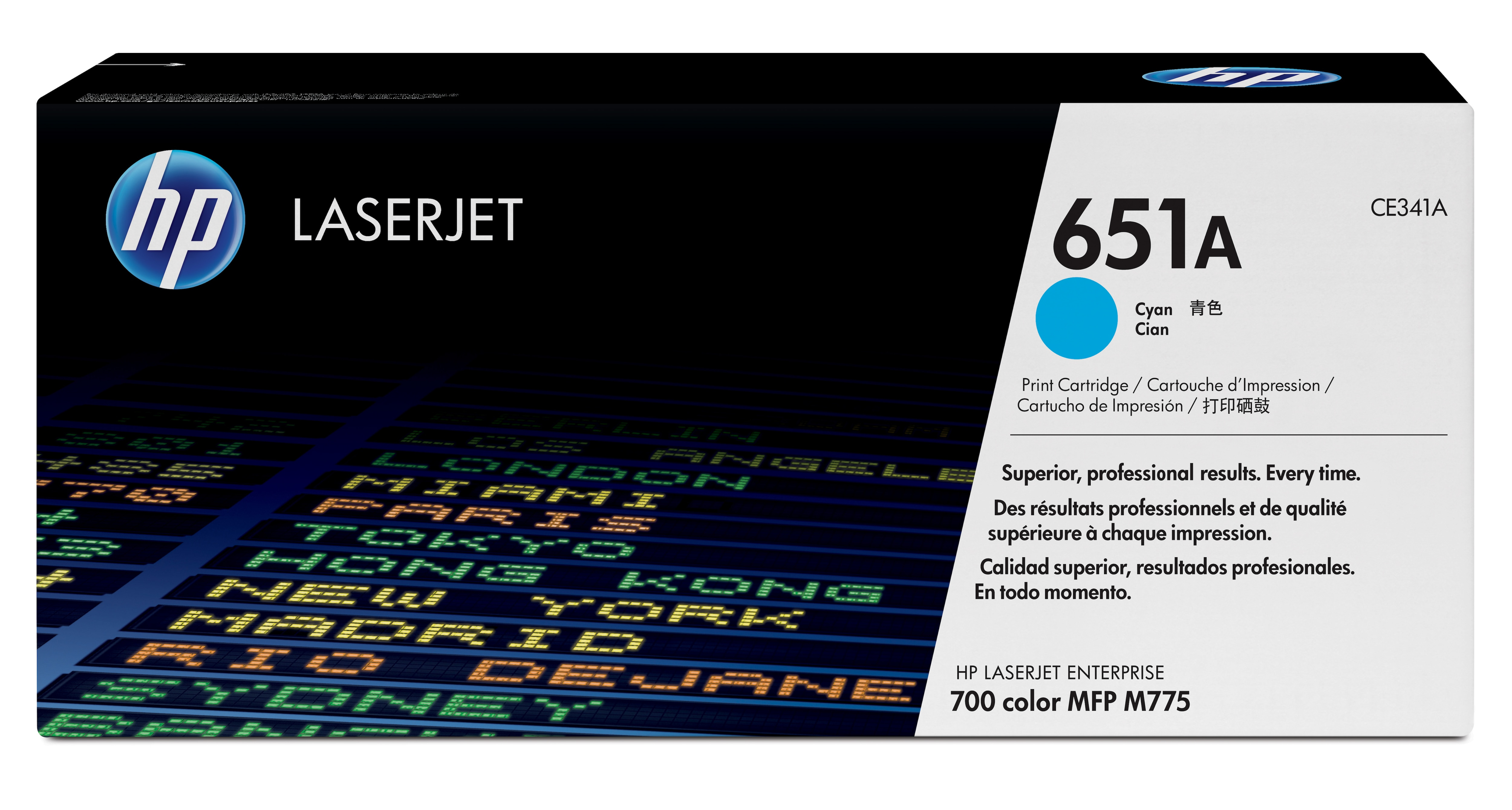 HP #651A Cyan Toner CE341A