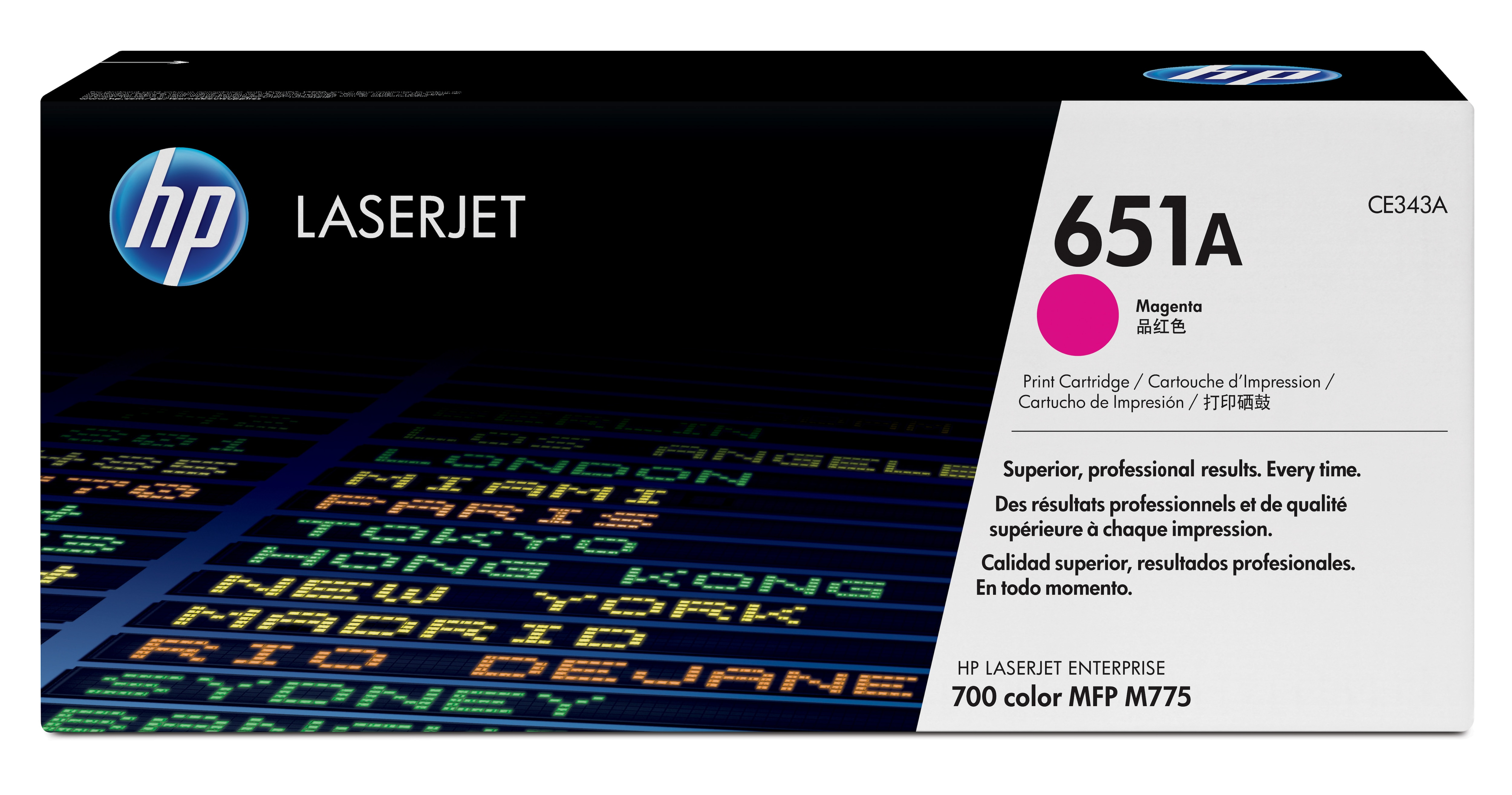 HP #651A Magenta Toner CE343A