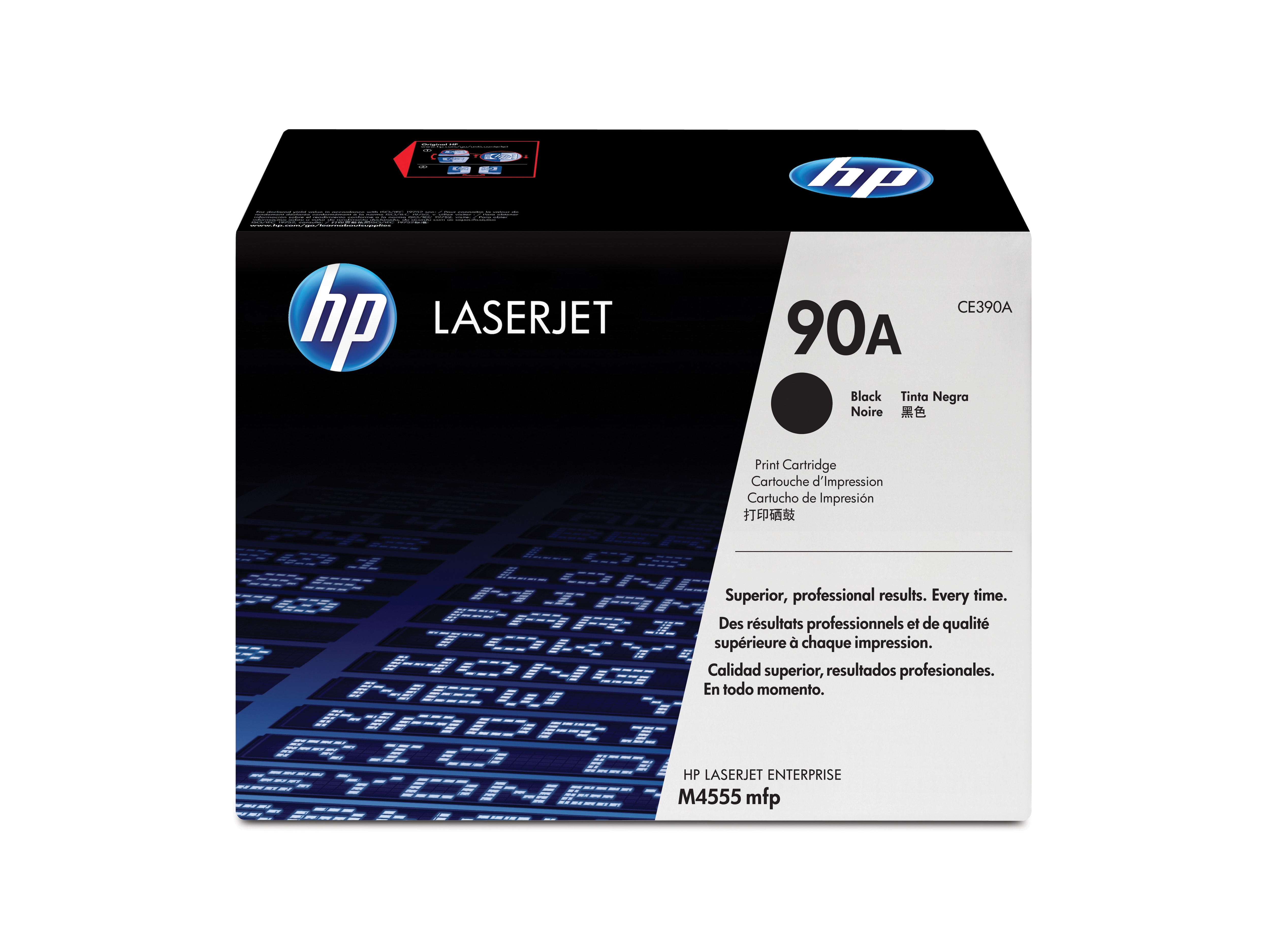 HP #90A Black Toner CE390A