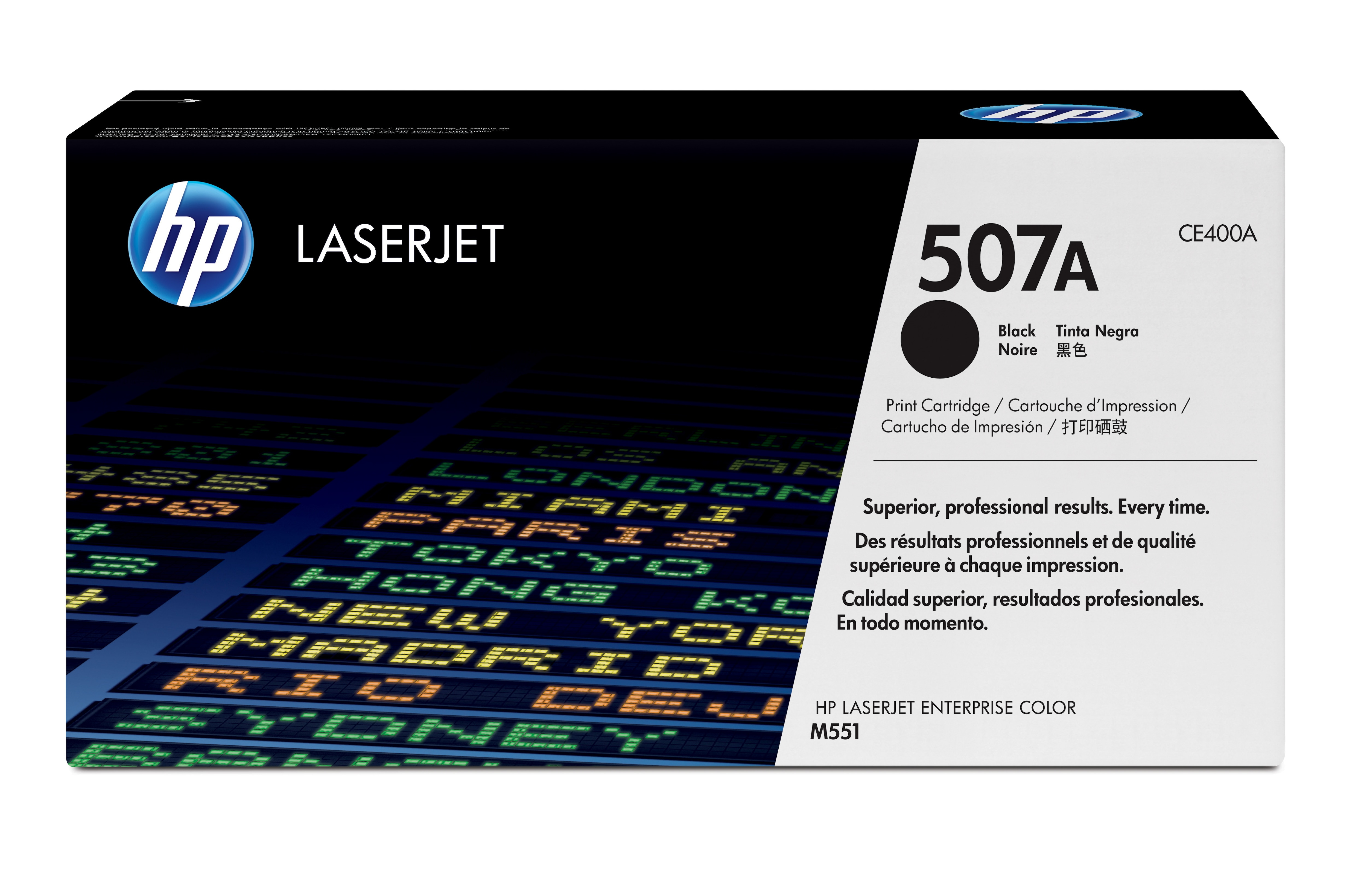 HP #507A Black Toner CE400A