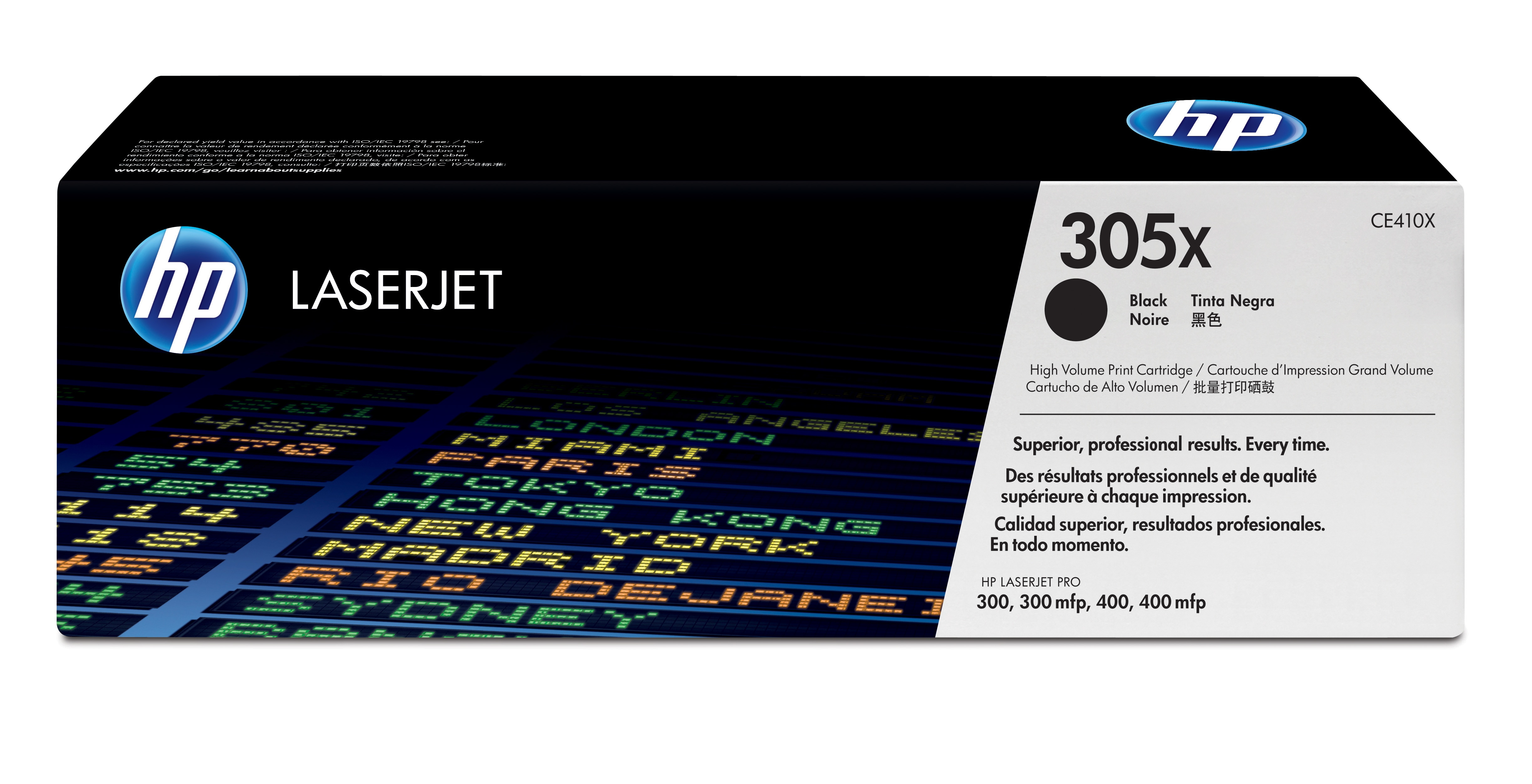 HP #305X Black Toner CE410X