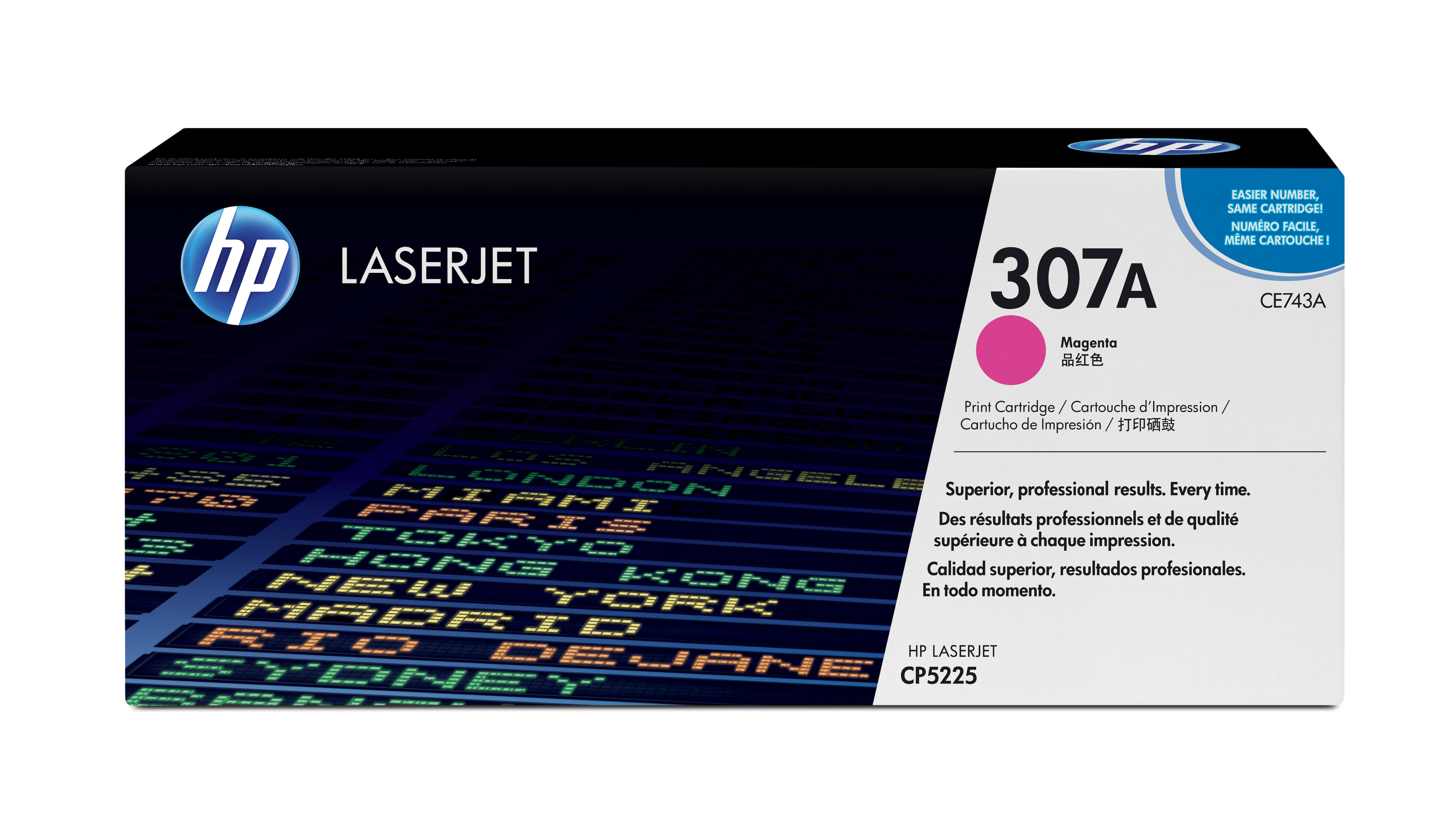 HP #307A Magenta Toner CE743A