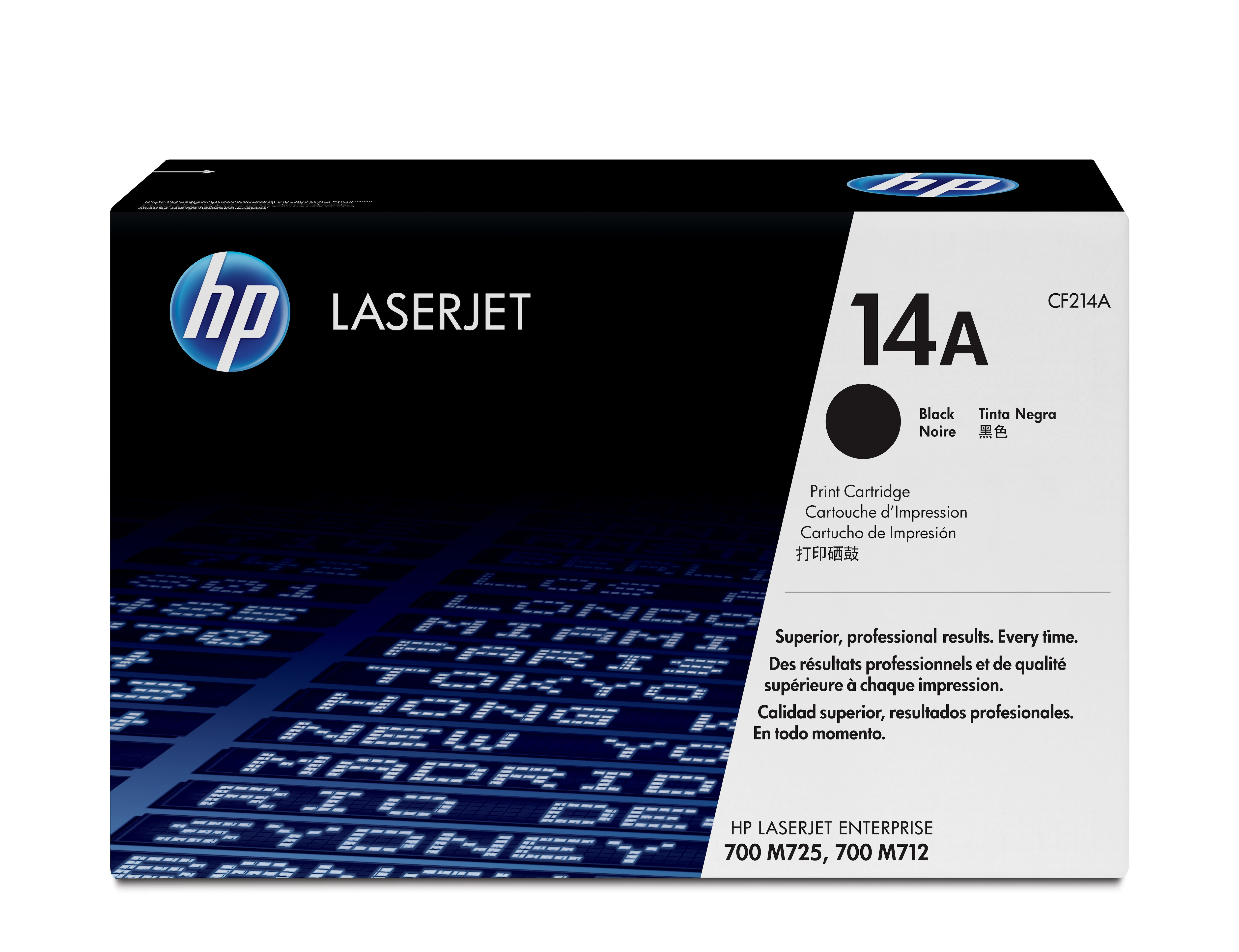 HP #14A Black Toner CF214A
