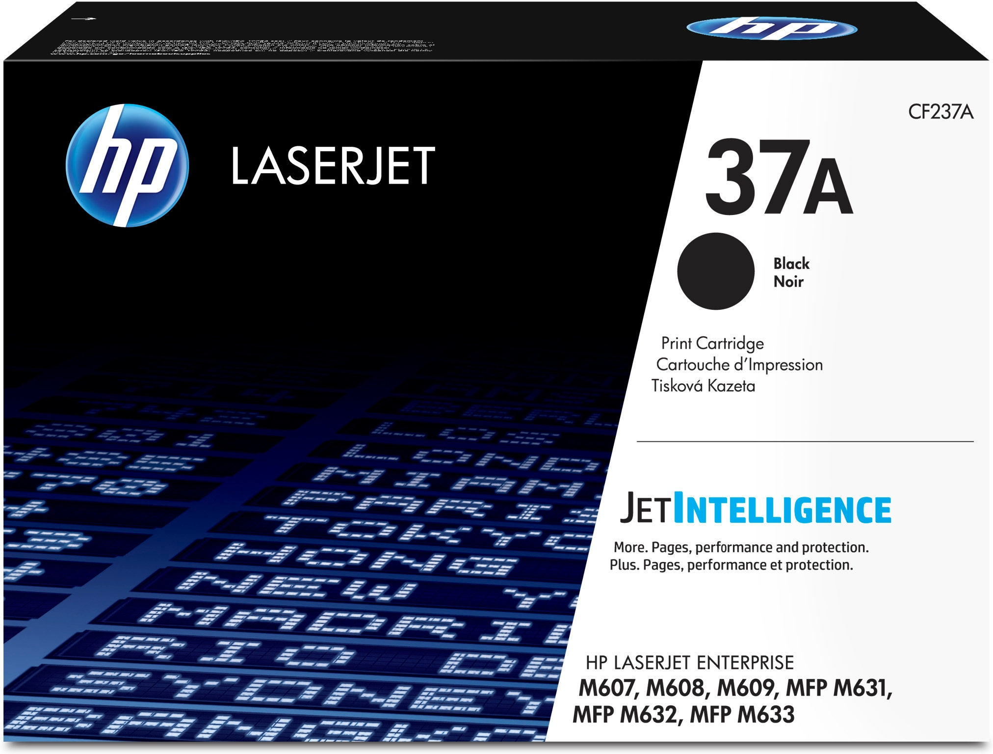 HP #37A Black Toner CF237A